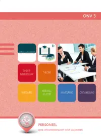 Omslag van het leerwerkboek voor 'Mbo: Economie' met de titel 'Personeel'