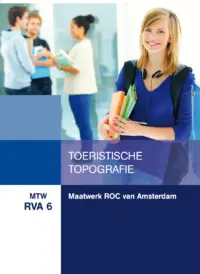Omslag van het boek met de titel 'Maatwerk ROC van Amsterdam, Toeristische topografie'
