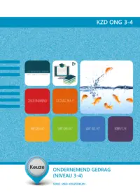 Omslag van de digitale licentie van het leerwerkboek voor 'Mbo: Keuzedelen' met de titel 'E-Licentie: Keuzedeel - Ondernemend gedrag (geschikt voor niveau 3-4)'