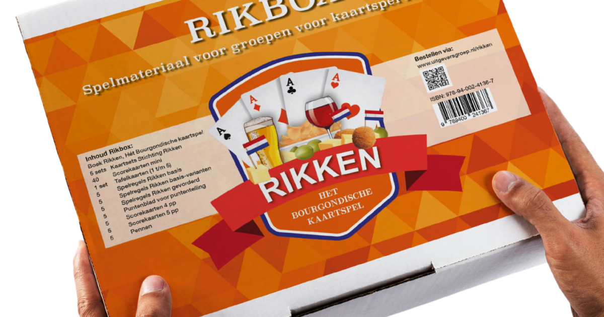 Rikken Spelmaterialen voor hét bourgondisch kaartspel rikken | Uitgeversgroep