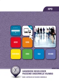 Omslag van het leerwerkboek voor 'Maatwerk' met de titel 'Handboek Passend Onderwijs'