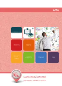 Omslag van het leerwerkboek voor 'Mbo: Economie' met de titel 'Marketing (generiek/gevorderd)'