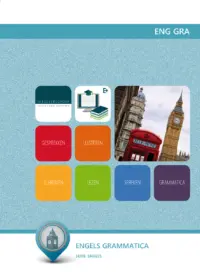 Omslag van het leerwerkboek voor 'Generieke vakken' met de titel 'Engels: Grammatica'