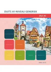 Omslag van het leerwerkboek voor 'Generieke vakken' met de titel 'Duits A1-niveau'
