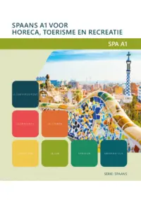 Omslag van de digitale licentie van het leerwerkboek voor 'Generieke vakken' met de titel 'E-Licentie: Spaans A1-niveau'