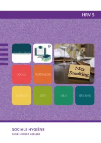 Omslag van de digitale licentie van het leerwerkboek voor 'Mbo: Ondernemer horeca bakkerij' met de titel 'E-Licentie: Sociale hygiëne'