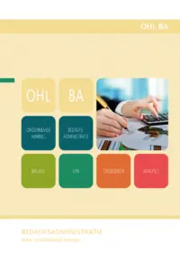 Omslag van het leerwerkboek voor 'Mbo: Commercie' met de titel 'Bedrijfsadministratie voor ondernemer handel'