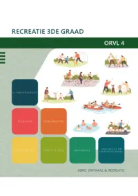 Omslag van het leerwerkboek voor 'Mbo: Economie' met de titel 'Recreatie 3de graad'