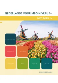 Omslag van het leerwerkboek voor 'Generieke vakken' met de titel 'Nederlands voor mbo niveau 1 - Taalplus'