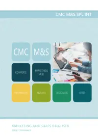 Omslag van het leerwerkboek voor 'Mbo: Commercie' met de titel 'Marketing & Sales (Engelstalig)'