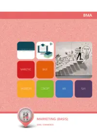 Omslag van het leerwerkboek voor 'Mbo: Economie' met de titel 'Marketing (basis)'