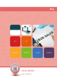 Omslag van het leerwerkboek voor 'Mbo: Economie' met de titel 'Sales (basis)'