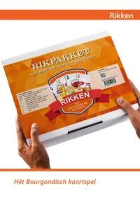 Afbeelding van het artikel met de benaming 'Hét pakket met spelmaterialen voor het kaartspel Rikken'