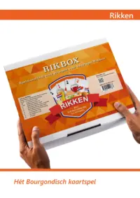 Afbeelding van het artikel met de benaming 'Spelmaterialen voor h&eacute;t bourgondisch kaartspel rikken'