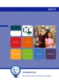 Omslag van de digitale licentie van het leerwerkboek voor 'Vmbo: Economie & ondernemen' met de titel 'E-Licentie: Commercieel'