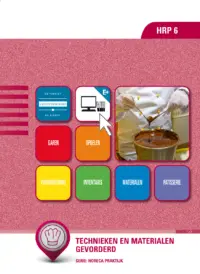 Omslag van de digitale licentie van het leerwerkboek voor 'Mbo: Keuken' met de titel 'E-Licentie: Technieken en materialen gevorderd'