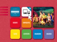 Omslag van het leerwerkboek met de titel 'Recreatie'