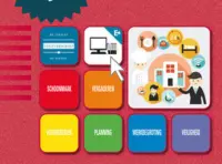 Omslag van het leerwerkboek met de titel 'Facilitaire dienstverlening, beheer en onderhoud'