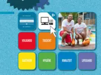 Omslag van het leerwerkboek voor 'Mbo: Travel, Leisure & Hospitality' met de titel 'Lifeguard'