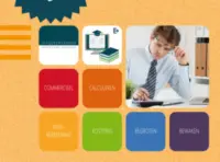 Omslag van het leerwerkboek met de titel 'Commerci&euml;le calculaties'