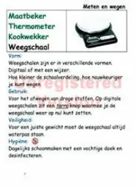 Omslag van het boek met de titel 'Kwartetspel Keukenmaterialen'