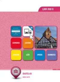Omslag van het leerwerkboek met de titel 'Duits A1'