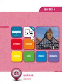 Omslag van het leerwerkboek met de titel 'Duits A2'