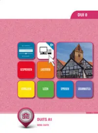 Omslag van het leerwerkboek met de titel 'Duits A1'