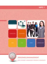 Omslag van het leerwerkboek voor 'Mbo: Economie' met de titel 'Personeelsmanagement'