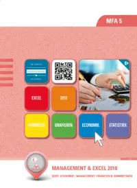 Omslag van het leerwerkboek voor 'Mbo: Economie' met de titel 'Management & Excel 2010'