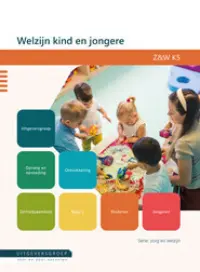 Omslag van de digitale licentie van het leerwerkboek voor 'Vmbo: Zorg & Welzijn' met de titel 'E-Licentie: Welzijn kind en jongere'