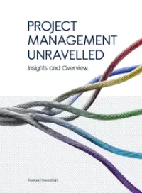 Omslag van het leerwerkboek voor 'Maatwerk' met de titel 'Project Management Unravelled'