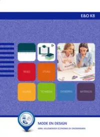 Omslag van het leerwerkboek voor 'Vmbo: Economie & ondernemen' met de titel 'Mode & design'