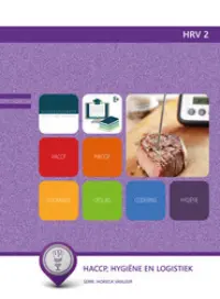 Omslag van het leerwerkboek voor 'Mbo: Keuken' met de titel 'HACCP, hygiëne en logistiek'