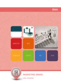 Omslag van het leerwerkboek voor 'Mbo: Economie' met de titel 'Marketing (basis)'