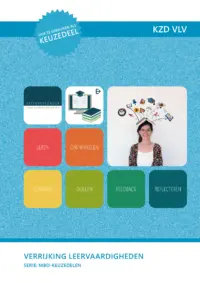 Omslag van de digitale licentie van het leerwerkboek voor 'Mbo: Keuzedelen' met de titel 'E-Licentie: Keuzedeel: Verrijking leervaardigheden'