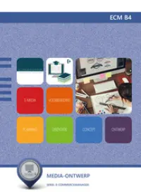 Omslag van het leerwerkboek voor 'Mbo: Economie' met de titel 'Media-ontwerp'