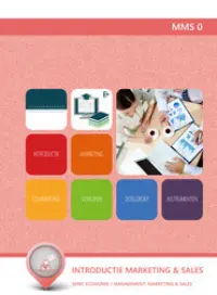 Omslag van het leerwerkboek voor 'Mbo: Economie' met de titel 'Introductie marketing & sales'