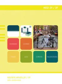 Omslag van het leerwerkboek voor 'Generieke vakken' met de titel 'Nederlands 2F/3F-niveau'