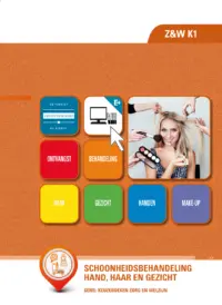 Omslag van het leerwerkboek met de titel 'Kennismaking met uiterlijke verzorging'