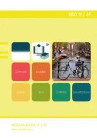 Omslag van het leerwerkboek voor 'Generieke vakken' met de titel 'Nederlands 1F/2F-niveau'