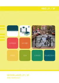 Omslag van het leerwerkboek voor 'Generieke vakken' met de titel 'Nederlands 2F/3F-niveau'