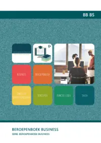 Omslag van het leerwerkboek voor 'Mbo: Business services' met de titel 'Beroepenboek: Beroepenboek Business'