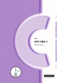 Omslag van het boek met de titel 'Oefenbundel taalvaardigheid Frans, niveau A2'