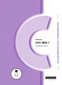 Omslag van het boek met de titel 'Oefenbundel Nederlands 2F'