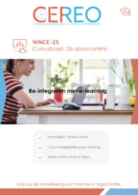 Omslag van de digitale licentie van het leerwerkboek met de titel 'Cursusboek: 2e spoor'