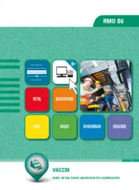 Omslag van het leerwerkboek met de titel 'VACCM'