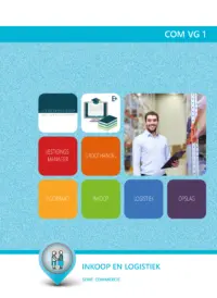 Omslag van het leerwerkboek met de titel 'Inkoop en logistiek'