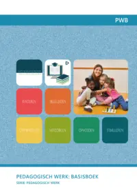 Omslag van de digitale licentie van het leerwerkboek voor 'Mbo: Pedagogisch werk' met de titel 'E-licentie: Pedagogisch werk: Basisboek'
