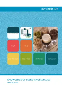 Omslag van het leerwerkboek voor 'Mbo: Keuzedelen' met de titel 'Knowledge of beers (Engelstalig)'